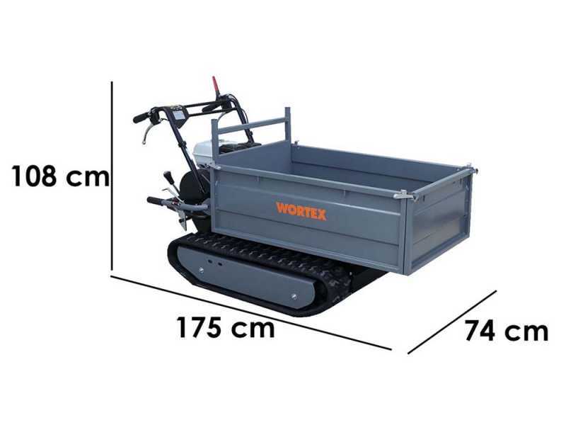 Raupendumper Wortex SFH 500 - Ausziehbarer Kasten - Tragf&auml;higkeit 500 kg