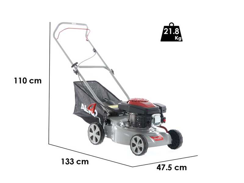 Rasenm&auml;her zum Schieben Al-Ko Easy 4.20 P-s - 2 in 1 - Benzinmotor 140 cm&sup3;