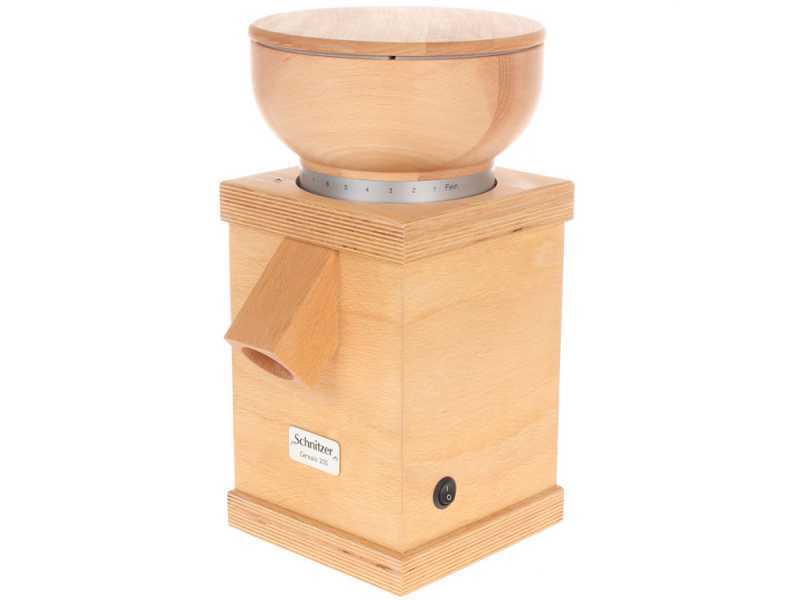 Schnitzer Cerealo 200 - Getreidem&uuml;hle aus Buche - 600W