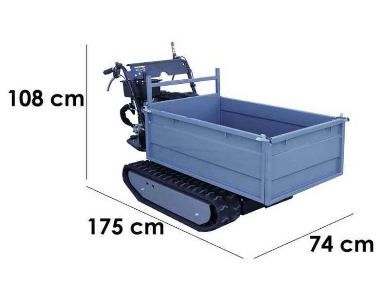 Raupendumper Wortex SFL 500-HS -  ausziehbarer Kasten - Tragf&auml;higkeit 500 kg