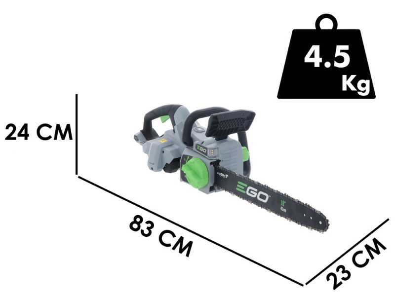 Akku-Kettens&auml;ge EGO CS1800E 56V 2.5Ah - Schwert 45 cm