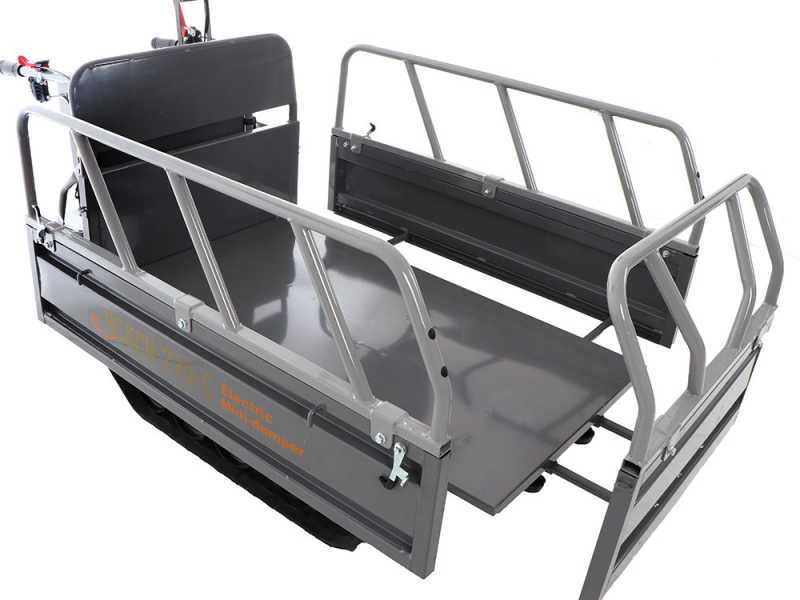 Wortex Beach 270E - Akkubetriebene Raupendumper mit ausziehbarer Mulde  - 450 kg Tragf&auml;higkeit
