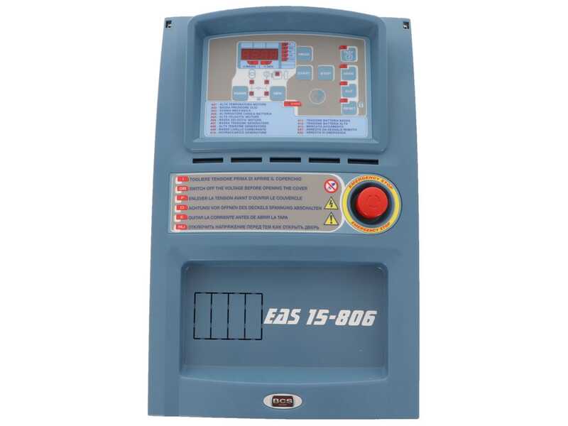MOSA GE S-8000 BBT AVR EAS - Benzin-Stromerzeuger mit AVR-Regelung 6.4 KW - Dauerleistung 5.6 kW - 400V + ATS