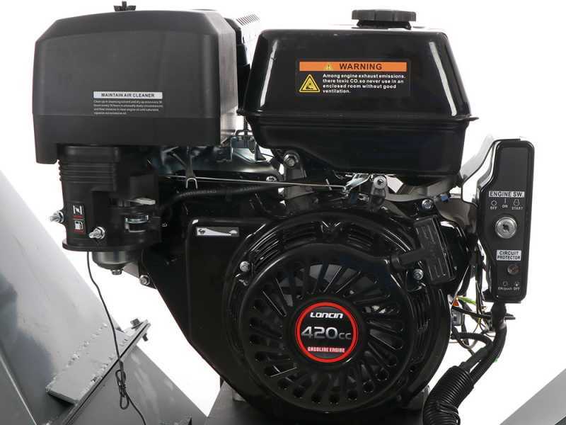 Wortex Predator D420/150L - Profi-H&auml;cksler mit Verbrennungsmotor - Loncin D420-E Motor