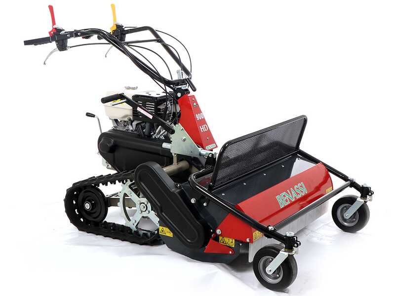 Benassi T900HD - Professioneller Raupen-Schlegelmulcher mit  Y-Messern - Hondamotor GX390