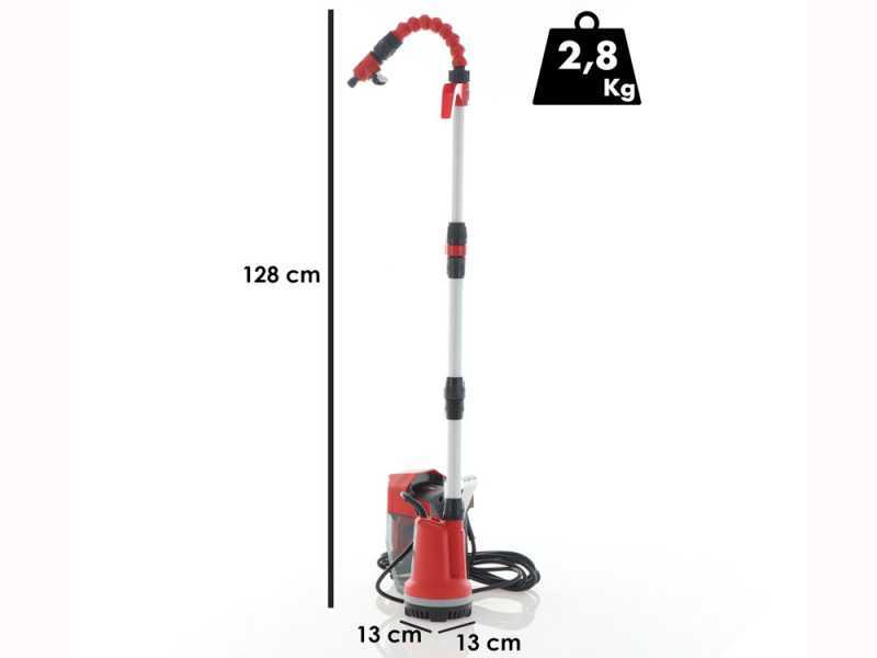 Tauchpumpe Einhell GE-PP 18RB Li - 18V 2,5 Ah Akku und Ladeger&auml;t