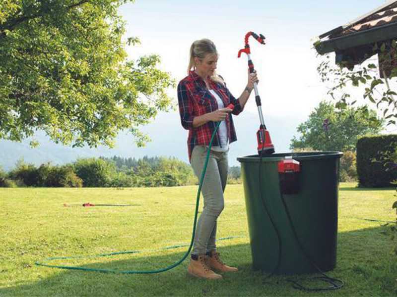 Tauchpumpe Einhell GE-PP 18RB Li - 18V 2,5 Ah Akku und Ladeger&auml;t