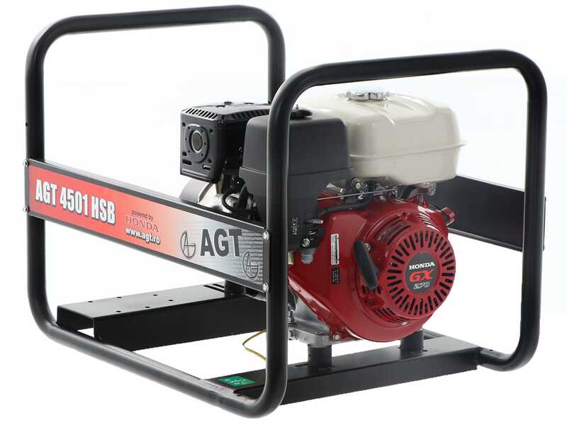 AGT 4501 HSB - Benzin-Stromerzeuger 4.5 kW - Dauerleistung 4.1 kW - 230V