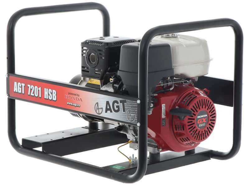AGT 7201 HSB - Benzin-Stromerzeuger  6.1 kW - Dauerleistung 5.7 kW - 230V