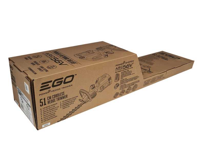 EGO HT 5100E - Akku-Heckenschere  brushless - 56V - 4 Ah - 51cm - SOLO - OHNE AKKU UND LADEGER&Auml;T