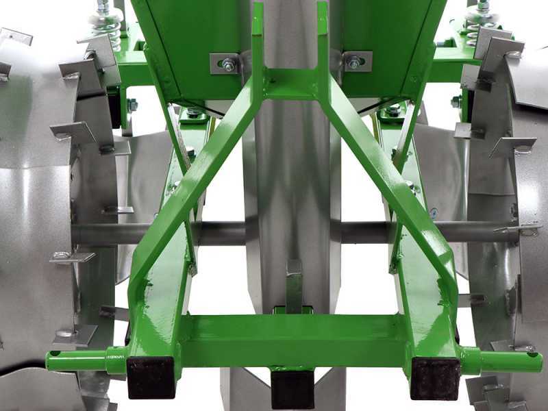 Bomet Gemini - Kartoffellegemaschine einreihig - Verstellbare Metallr&auml;der