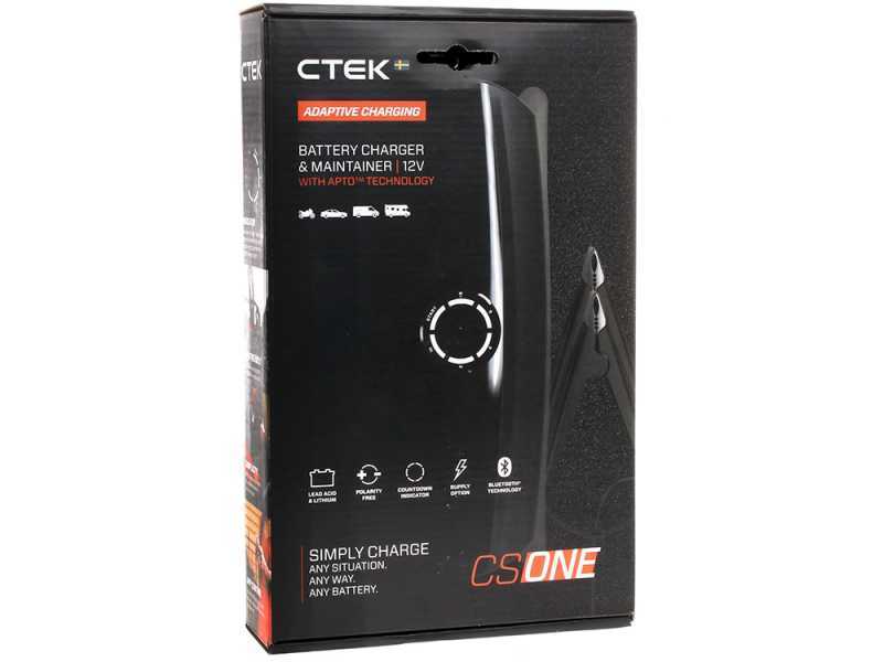 CTEK CS-ONE - Adaptives Batterieladeger&auml;t mit Erhaltungsladefunktion - f&uuml;r adaptives Laden