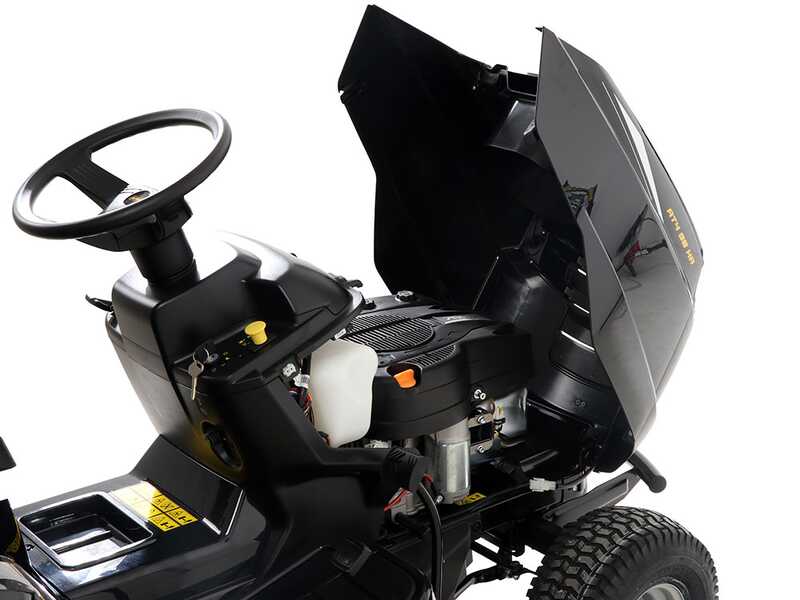 Rasentraktor Alpina AT4 98 HA -  mit Hydrostatgetriebe und Fangkorb 240 L