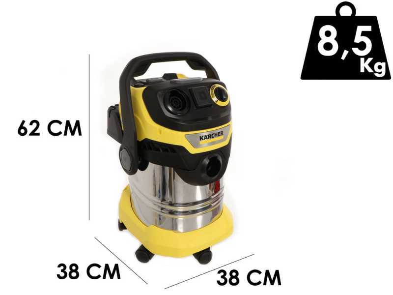 K&auml;rcher WD 5 P S V-25/5/22 - Nass-/Trockensauger - Blasfunktion - 25 l Beh&auml;lter - 1100 W