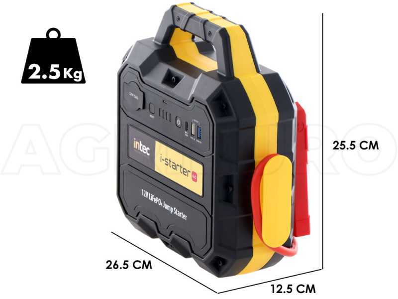 Intec I-STARTER 6.0 - Starter - tragbar - Startstrom 1200 A