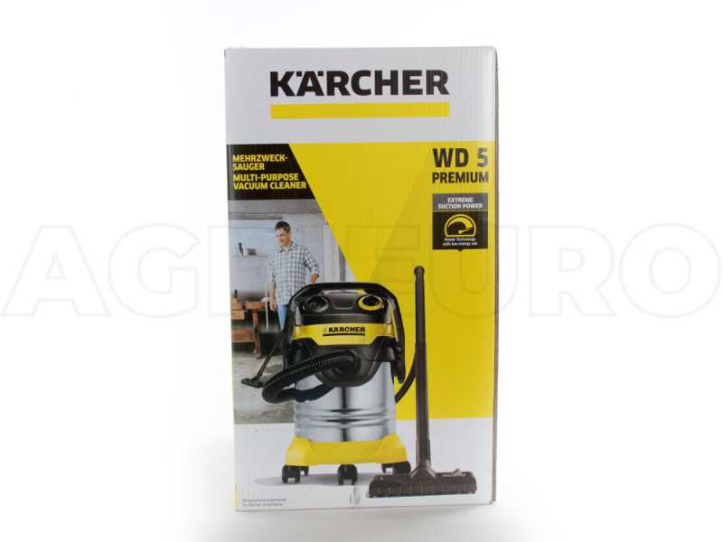 K&auml;rcher WD 5 S V-25/5/22 - Nass-/Trockensauger - Blasfunktion - 25 l Beh&auml;lter - 1100W