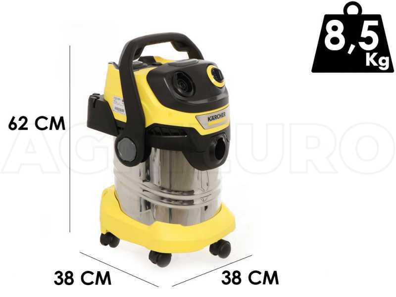 K&auml;rcher WD 5 S V-25/5/22 - Nass-/Trockensauger - Blasfunktion - 25 l Beh&auml;lter - 1100W