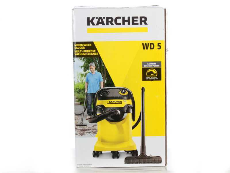 K&auml;rcher  WD 5 P V-25/6/22 - Nass-/Trockensauger - Blasfunktion - 25 l Beh&auml;lter - 1100 W
