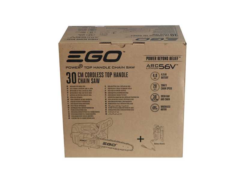 EGO CSX3000 Akku-Kettens&auml;ge - 56V 4Ah - 30cm