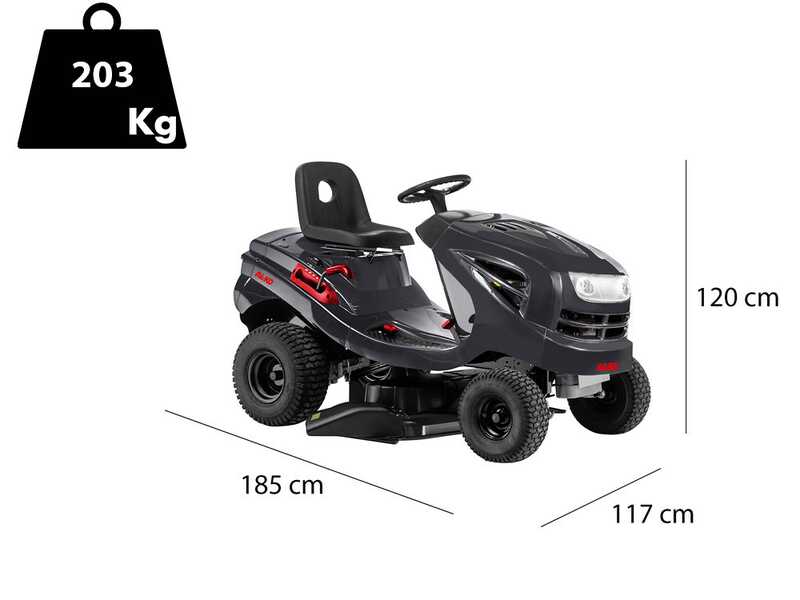 Rasentraktor AL-KO T15 93.2 HDS-A Easy mit Seitenauswurf - 8.5 kW