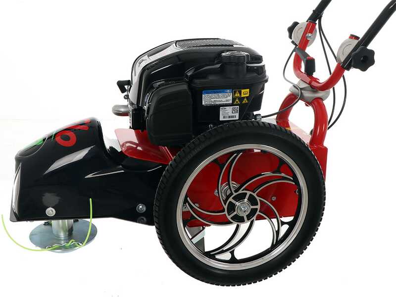 FLO SPEED 7 BS - Benzin-Hochgrasm&auml;her - Messer und Fadenkopf - B&amp;S 675EXi