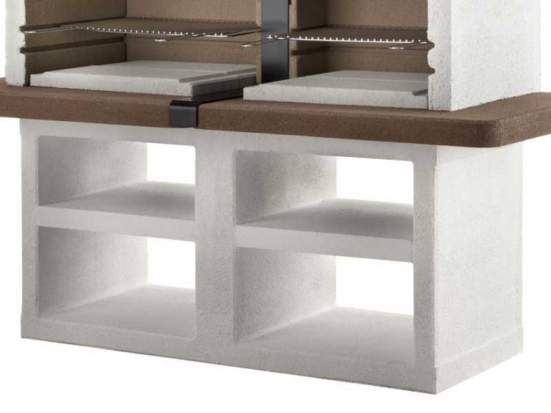 Palazzetti Argos - Grillkamin aus Beton - 3 in 1