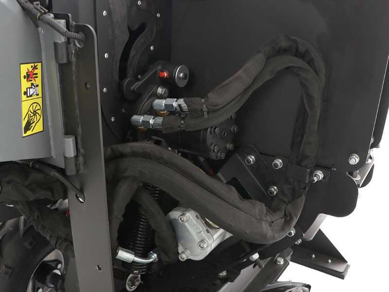 Wortex Grizzly - H&auml;cksler mit Verbrennungsmotor - Loncin 420ccm mit Elektrostarter