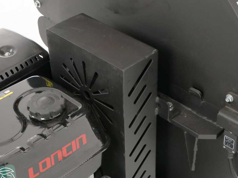Wortex Grizzly - H&auml;cksler mit Verbrennungsmotor - Loncin 420ccm mit Elektrostarter