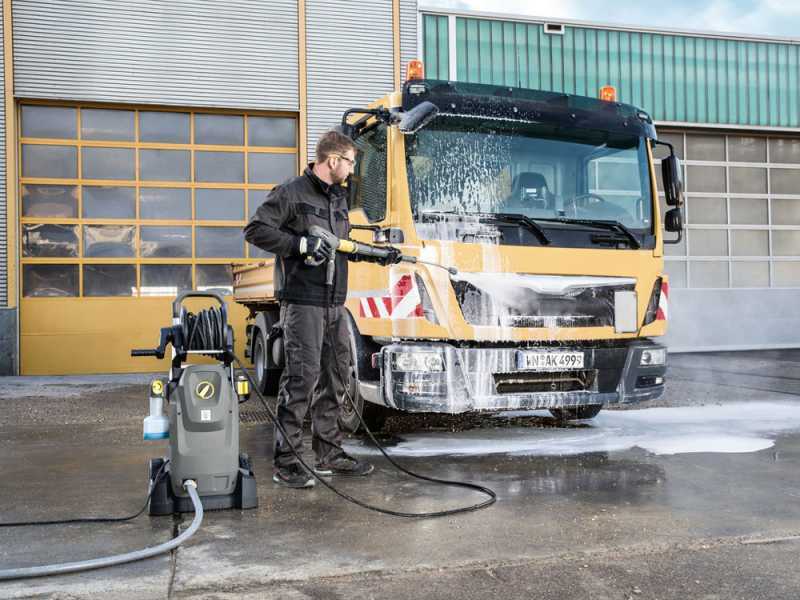Kaltwasser-Hochdruckreiniger K&auml;rcher Pro HD 8/18-4 M - max. Druck 270 bar - 400V