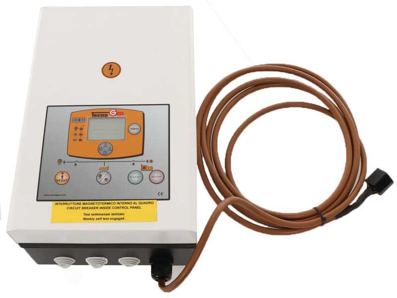 TecnoGen H8000 E/A - Benzin-Stromerzeuger 5.8 kW - Dauerleistung 5.2 kW - 230V + ATS
