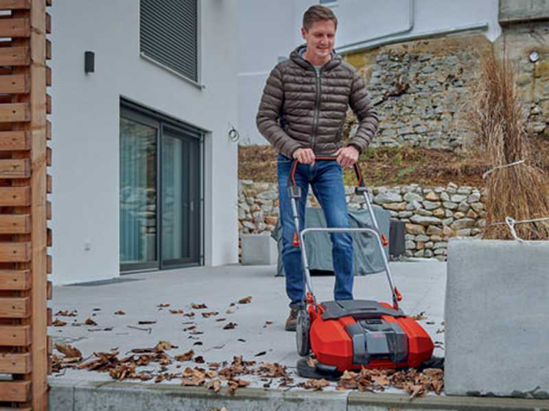 Einhell TE-SW 18/610 Li S - Akku-Kehrmaschine mit Fangkorb - AKKU UND LADEGER&Auml;T NICHT ENTHALTEN