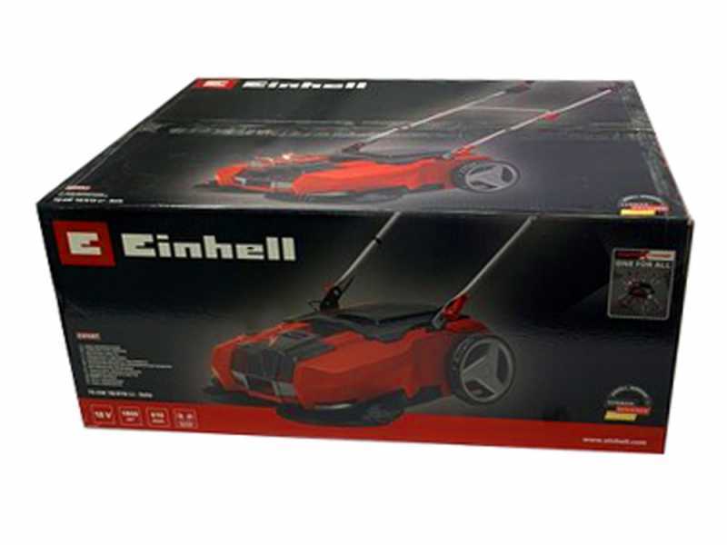 Einhell TE-SW 18/610 Li S - Akku-Kehrmaschine mit Fangkorb - AKKU UND LADEGER&Auml;T NICHT ENTHALTEN