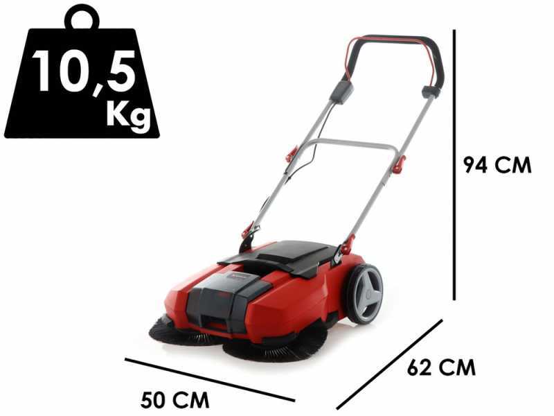Einhell TE-SW 18/610 Li S - Akku-Kehrmaschine mit Fangkorb - AKKU UND LADEGER&Auml;T NICHT ENTHALTEN