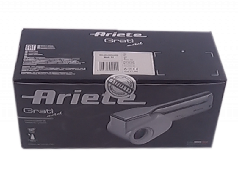 ARIETE Grat&igrave; METAL 44 - Akku-K&uuml;chenreibe - 2 mitgelieferte Walzen