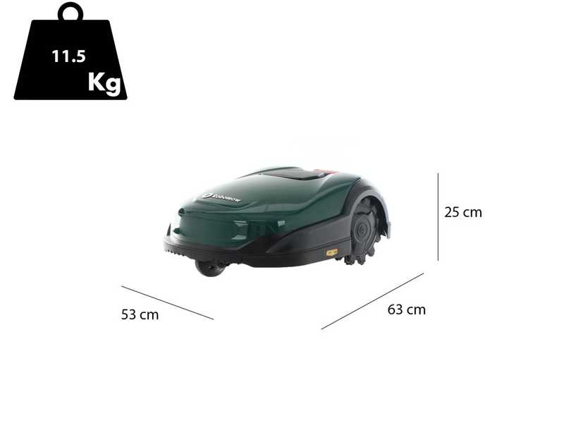 M&auml;hroboter Robomow RK 4000 PRO mit Lithium-Akku 18V