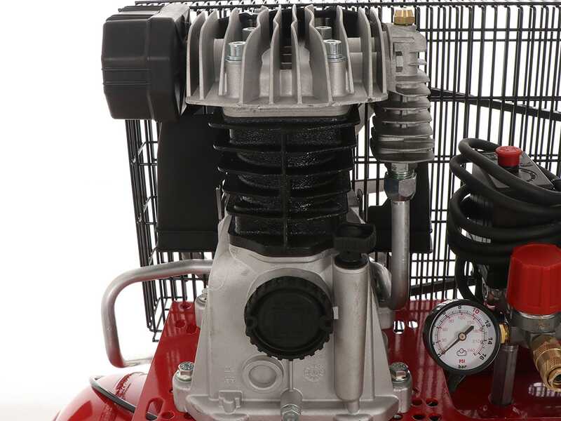 Fini Advanced MK 103-100-3M - Elektrischer 230V-Kompressor mit Riemenantrieb - Motor 3PS - 100 l