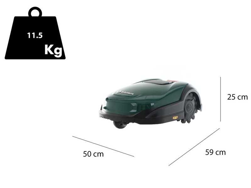 M&auml;hroboter Robomow RK 3000 PRO mit Lithium-Akku 18V - 7.2 Ah