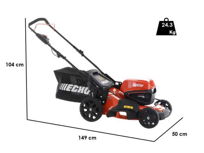 Akku-Schiebe-Rasenm&auml;her ECHO DLM-310/46P - 40V - SOLO - OHNE AKKU UND LADEGER&Auml;T
