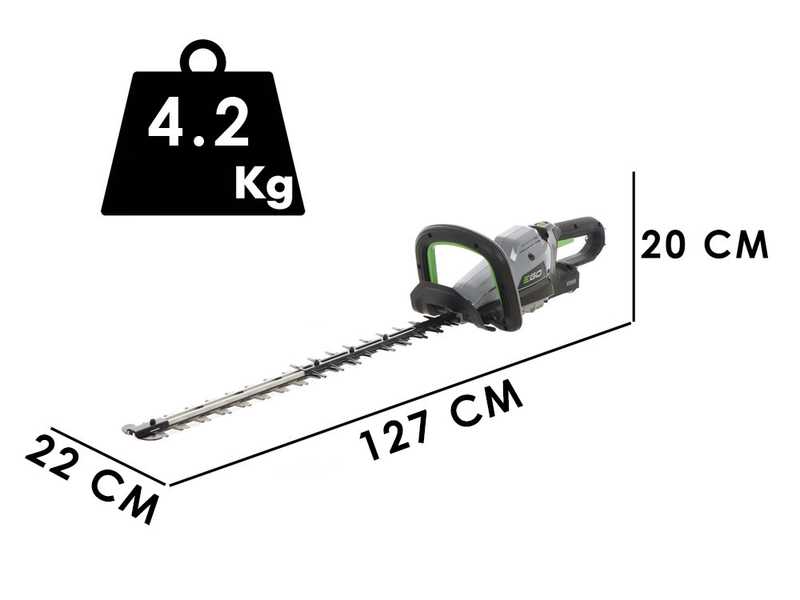 EGO HTX 7500 - Akku-Heckenschere b&uuml;rstenlos 56V - AKKU UND LADEGER&Auml;T NICHT IM LIEFERUMFANG
