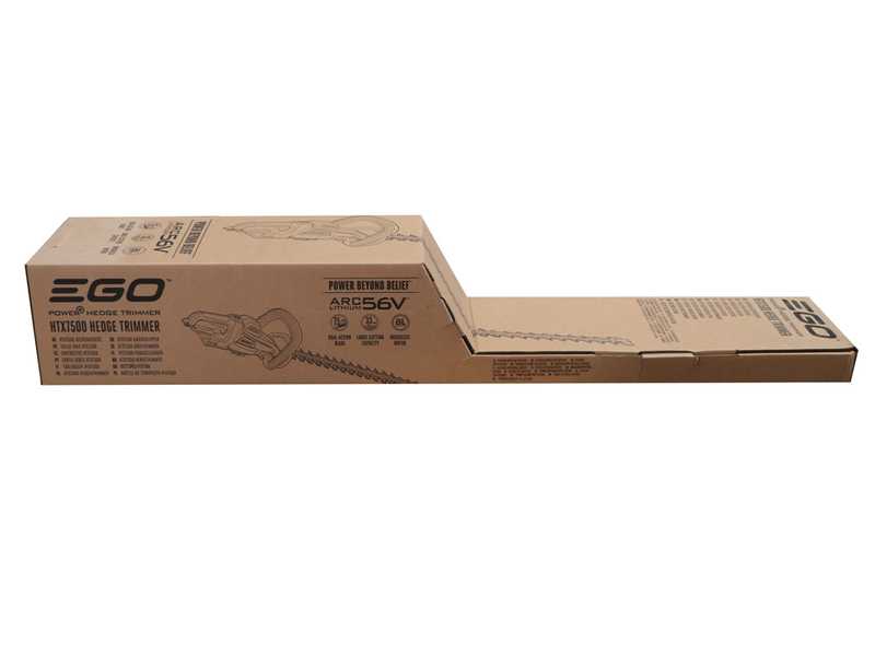 EGO HTX 7500 - Akku-Heckenschere b&uuml;rstenlos 56V - AKKU UND LADEGER&Auml;T NICHT IM LIEFERUMFANG