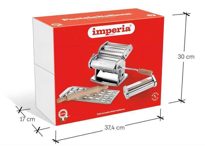 Nudelmaschine Imperia Pastaia Italiana - manuelle Nudelmaschine f&uuml;r hausgemachte Pasta