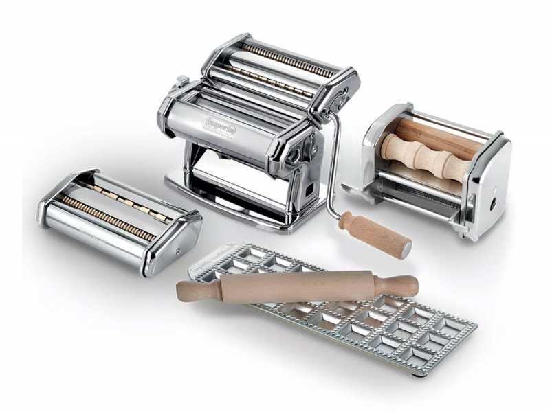 Nudelmaschine Imperia Fabbrica della Pasta - manuelle Nudelmaschine f&uuml;r hausgemachte Pasta