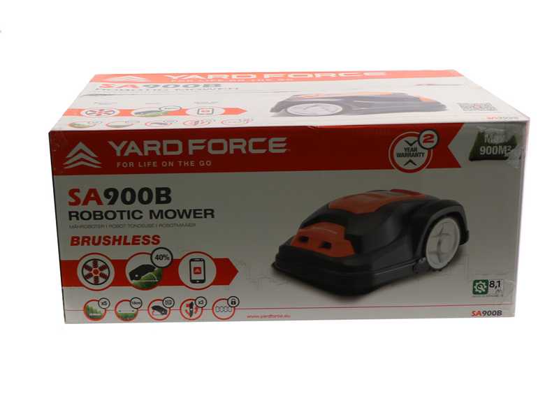 M&auml;hroboter Yard Force SA900B - mit APP Steuerung - Bluetooth integriert