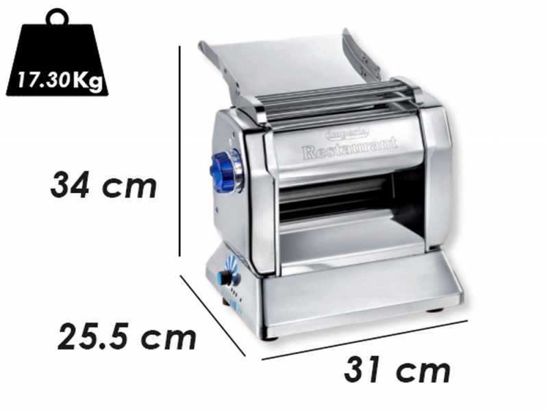 Imperia New Restaurant - Elektronische Nudelmaschine aus Edelstahl 160W