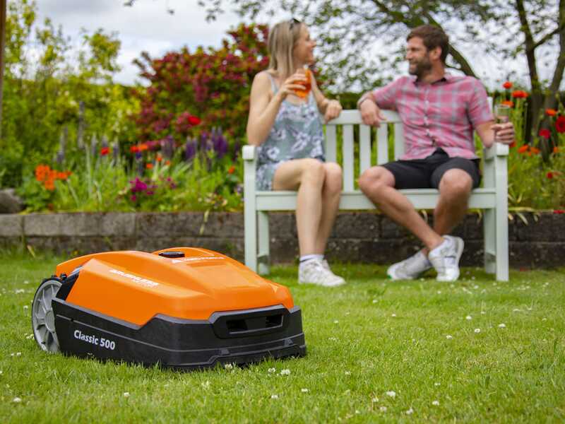 M&auml;hroboter Yard Force Classic 500B - Bluetooth integriert - Sto&szlig;sensoren