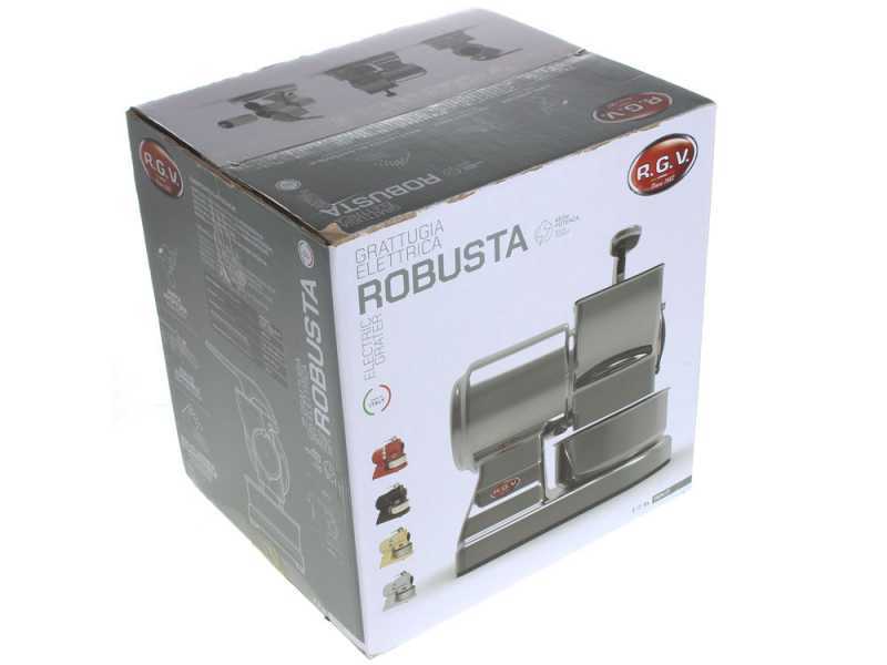 RGV Robusta - Elektro Tisch-Reibe Red - aus Aluminiumdruckguss - 450W