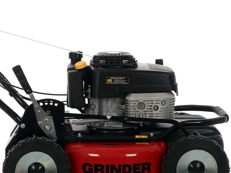 Mulchm&auml;her Marina Systems GRINDER 52 VKW - Mit Motor Kawasaki FJ180V - 52cm Schnittbreite - Doppelmulchmesser