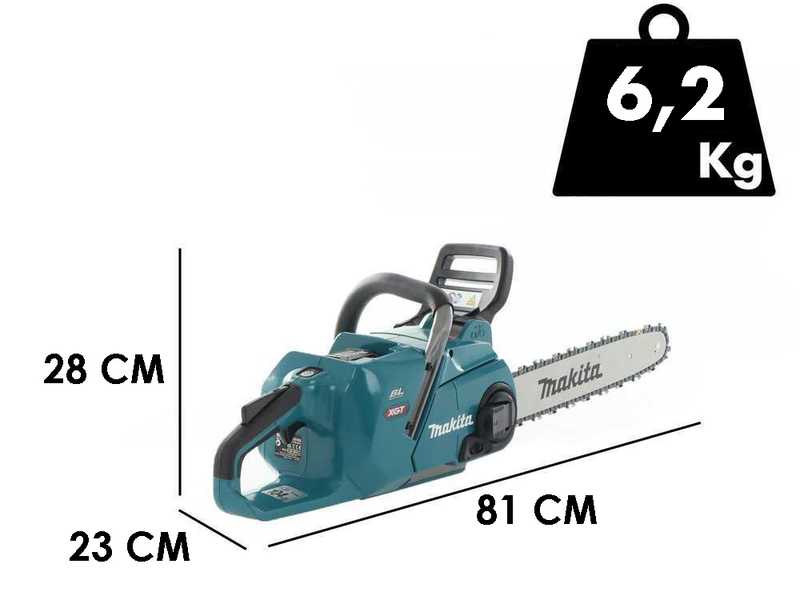 Elektrische Akku-Kettens&auml;ge Makita UC016G - Schwert 40 cm - Akku 4Ah 40V