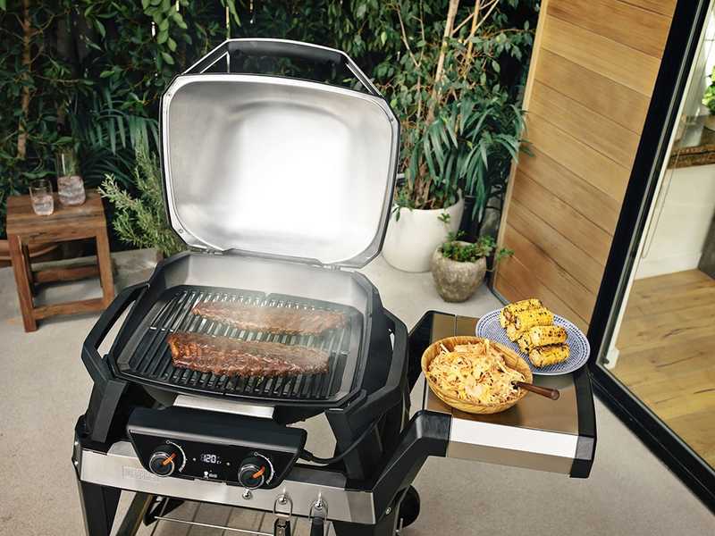 Elektrogrill Weber Pulse 2000 mit Gestell
