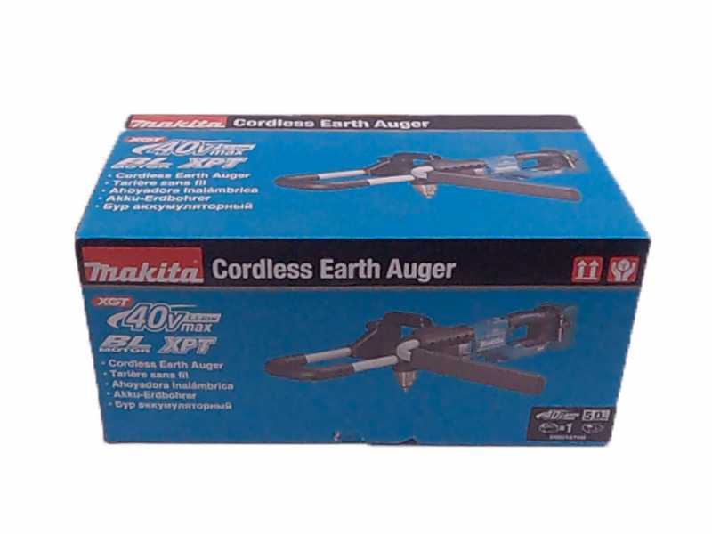 Makita DG001GT105 - Erdbohrer - 40V 5Ah - BOHRSPITZE NICHT ENTHALTEN
